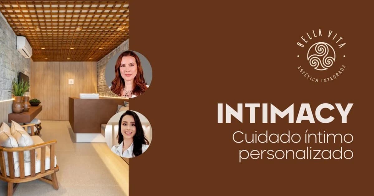Recepção da Bella Vita ao lado das ginecologistas do Protocolo INTIMACY